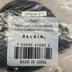 Belkin Omniview Series Dual-port Kvm Cable  6 Feet  Usb vga - F1d9401-06  v 2 1 