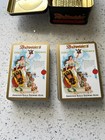 Vtg 90s Anheuser-busch Budweiser Beer Brewing Playing Card Double Deck In A Box