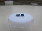 Blue Sapphire Oval Loose Faceted Natural Gem Pair 5x4mm Each