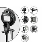 Godox S-type Bowens Mount Flash Bracket Holder For Speedlite Flash Snoot Softbox