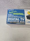 New Apex Dt502 Digital Tv Converter Box W Analog Pass Through With Remote