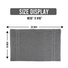 Stf Linen Hand Pack Of 24 Grey Economy - 100 Cotton Spa 16 X 27 Inches