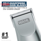 Wahl Groomsman Battery Operated Facial Hair Trimmer For Beard   Mustache Trimmin