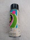 Vintage 70s K-mart Enamel Spray Paint Can W paper Label Gloss Black 3726