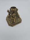 Vintage Gold Filigree Single Lipstick Holder 3 Cherub Victorianhollywood Regency