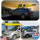 Kayak Tie Down Straps Bow And Stern Tie Downs Loops Strap Ratchet Rope Canoe 