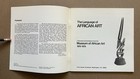 Museum Of African Art Exhibition Catalog 1976 Language Of African Art