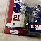 Mcfarlane Nfl Series 11 Tiki Barber Ny Giants  21 White Jersey Figure Blue Socks