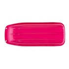Lucky Bums Kids 48 Inch 1 Person Plastic Snow Toboggan Sled With Pull Rope  Pink