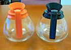 For Bunn- 2 Pk  - 64 Oz  Commercial Coffee Pot carafe decanter-black orange-new