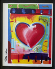 Peter Max   Beautiful   Pop Art  Signed Print    New Frame 