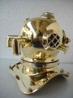 Brass Antique Deep Sea Us Navy Mark V Diving Marine Scuba Divers Mini Helmet 6  