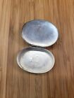 Vintage Taxco Sterling Silver Onyx Face Mask Hinged Trinket Pill Box