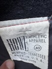 Vintage Red black Varsity Jacket With Sailor Collar Size 40