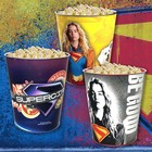 Supergirl Movie 2026 Popcorn Bucket Tin Set Of 3 Combo - Ships Today 