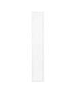 25 Pc Heavy Duty 3 Ft  Vinyl White Snap-in Gutter Cover Screen Guard Leaf Debris