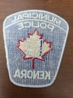 Kenora Municipal Police Canadian  Shoulder Patch Obsolete Vintage