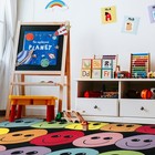 Smile Face Classroom Rug Preschool Kindergarten Large Educational Area Rug Pa   