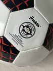 Franklin Size 3 Youth Soccer Ball White black red Nwot