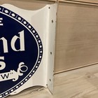 Rare Porcelian Diamond Tires Dual Wall Flange Hang Sign Size 22x15