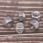 1 4 -20 Nylon Insert Hex Lock Nuts  Allen Hex Drive  304 Stainless Steel 18-8  F