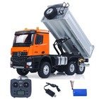 Us Stock 1 14 Huina 1598 Rc Dumper 6wd Engineering Transport Vehicle Lifting Rod
