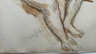 Original Signed Drawing By Moses Soyer