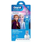 Oral-b Kids Electric Toothbrush Disney Frozen Rechargeable Soft Brush Head New