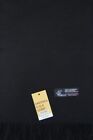 Men s Winter Scarf solid Black Cashmere Feel warm unisex