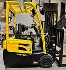 2021 Hyster J30xnt 3000 Lb Quad Mast Electric Cushion Forklift 932 Hours