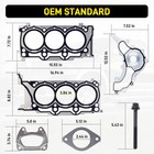 Head Gasket Set For Chrysler 200 300 Town Country Jeep Wrangler Dodge Ram 3 6l