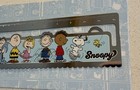Peanuts Snoopy Metal Ruler bookmark     Original Package