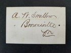 Antique Philips   Cole Windsor Vt Ad Card Clothing Hats Caps Groceries Medicines