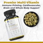 Multi-vitamin Capsules For Immune  Brain   Heart Support   Vegan  Gluten-free  