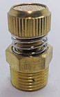 2 Air Slow Down Fitting 3 8 npt Valve Brass Adjustable Air Suspension Muffler