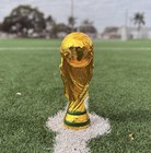 World Cup Trophy     Solid Resin     14 5     36 Cm      6 6 Lbs  3kg 