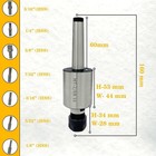 Machel Mt2 Rotary Broach Set W  Er16 Adapter   7 Square Broaches 