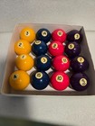 Vintage Full Set Of Excellent Htf Poker Pocket Billiard Pool Balls