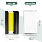 Compatible Kp-108in Ink Cartridge 4x6 Set For Canon Selphy Cp1300 Photo Paper