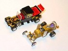 Munsters Koach   Dragula Car Set Collectible Tv Family   Coffin Cars -gold black