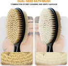 Back Scrubber For Shower With Long Handle  Dual-sided Bath Brush For Wet   Dry