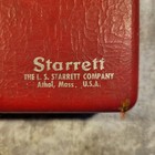 Vintage Starrett 384 Steel Parallel Set 4 Pair 8 Pc Machinist Tool Red Case Usa