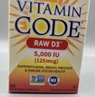 Garden Of Life Vitamin Code Raw D3 5000 Iu 125mcg - 60 Capsules  exp 01 2028