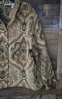 Units Tapestry Jacket Women Xl Floral Boho Classic Cabincore Pockets Beaded Vtg