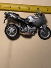 1 18 Motorcycle Motor Bike  Maisto Ducati 1000ds  Silver V