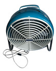 Vintage Mid Century Mcm Lakewood Steel Floor Fan 12  Blue 1 Speed