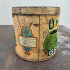 Vtg Uncle Green Advertising 10   Cigar Tobacco Can Factory No  666 - Pennsylvania