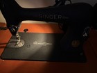 Singer 99 Electric Household Sewing Machine In Wood Cabinet table
