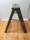 Werner Short Wood 2 Step Ladder  Rustic Farmhouse Deco 22  2 Foot