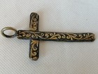 Rare Ancient Amulet Bronze Viking Artifact Authentic Old Pendant Cross Amazing